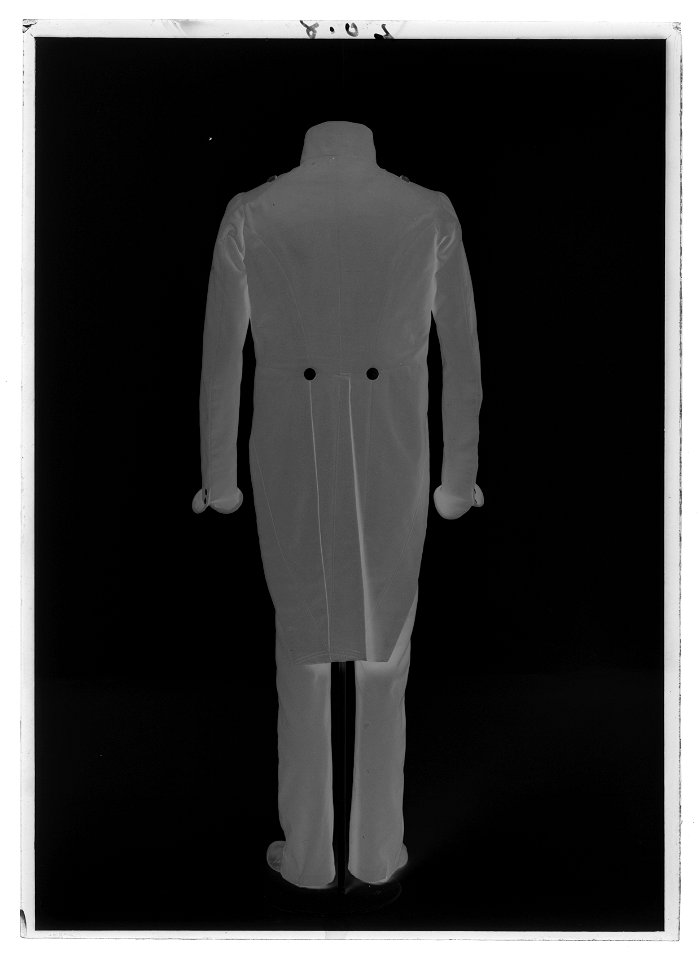 Uniform Karl XIV Johan - Livrustkammaren - 78444-negative