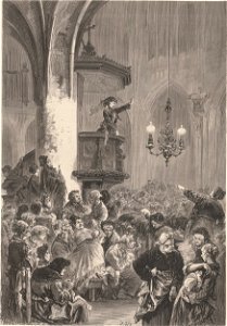Une séance du Club des femmes dans l'église Saint-Germain-l'Auxerois by Frédéric Lix (cropped)