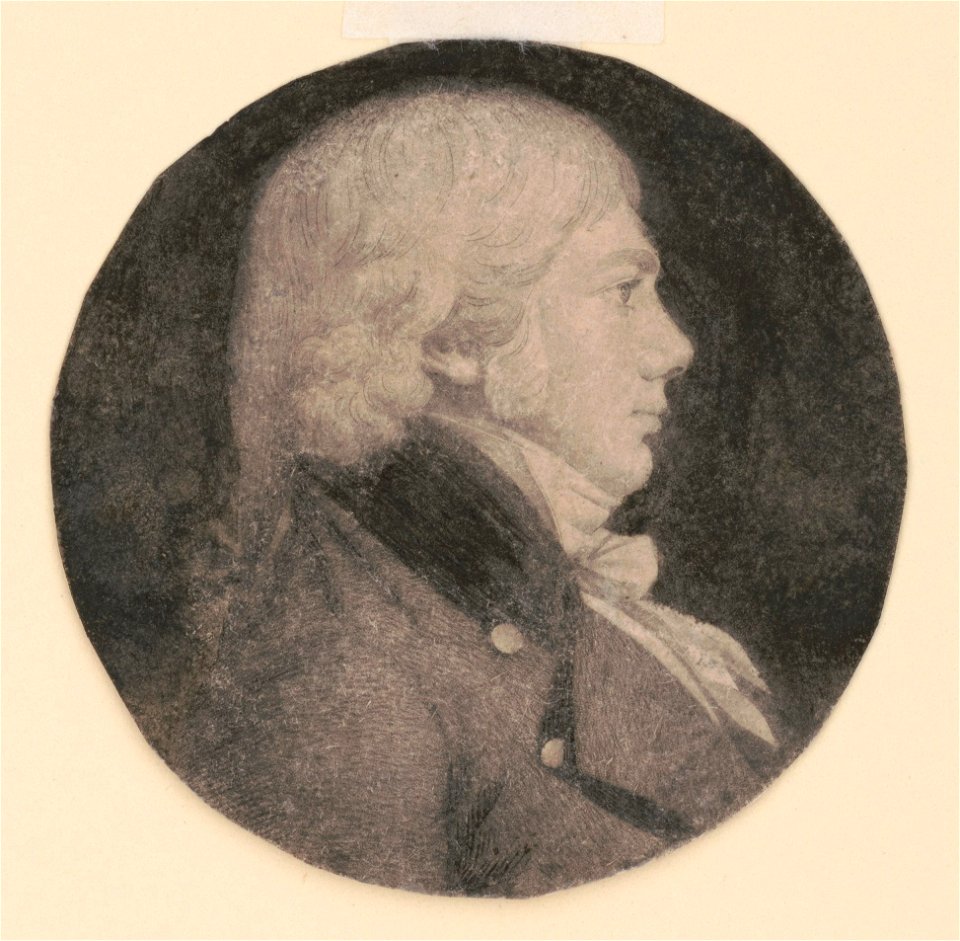 Unidentified man, head-and-shoulders portrait, right profile LCCN2007675964