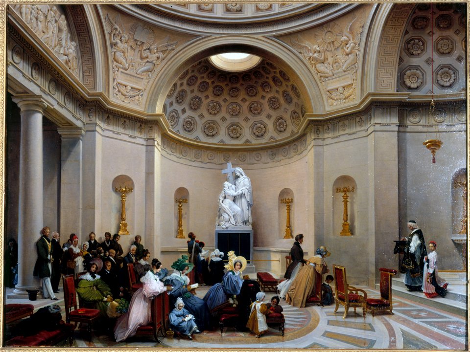 Une messe à la Chapelle expiatoire - Turpin de Crissé