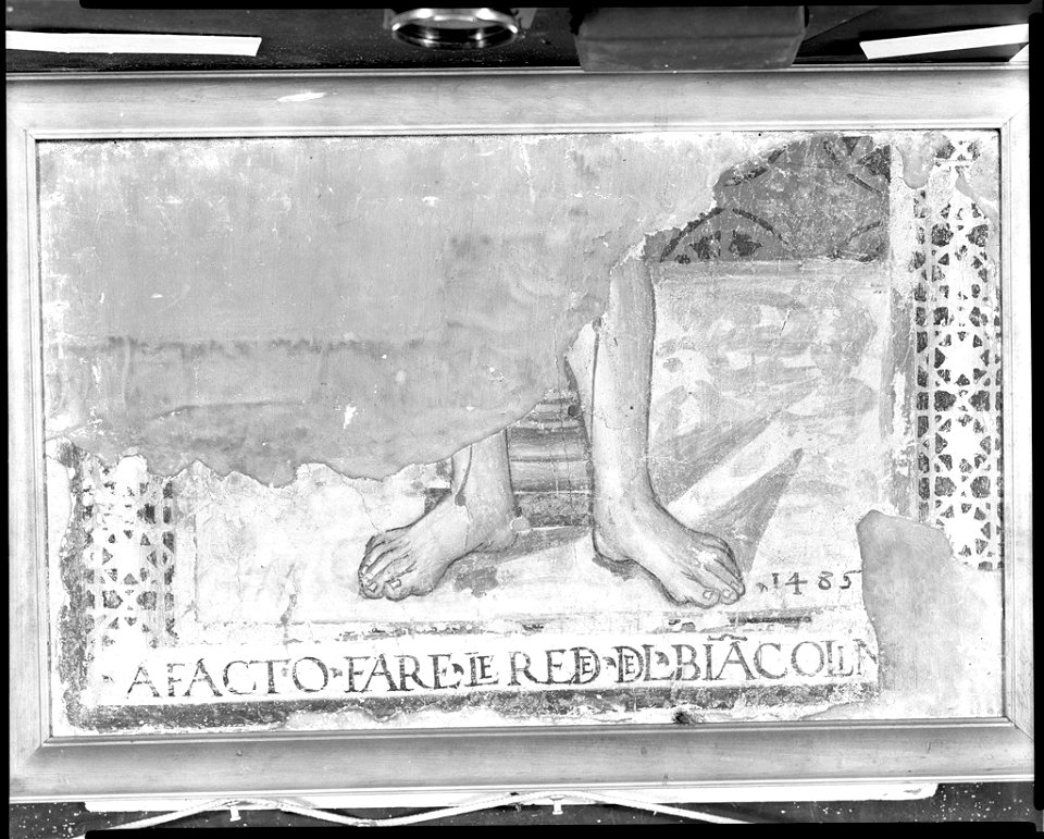 Unidentified Artist - Feet of Saint Sebastian^ - 1968.144 - Fogg Museum