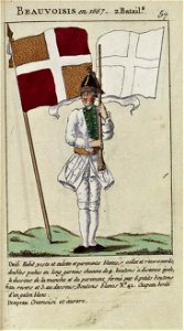 Uniformes militaires où se trouvent (...)Montigny Claude-Antoine bpt6k15213965 133