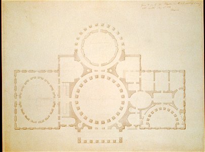 United States Capitol, Washington, D.C. Floor plan LCCN2002711975