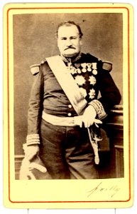 Unidentified French General, c. 1865-1875. Free illustration for personal and commercial use.