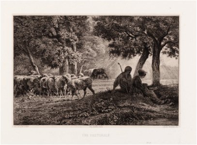 Une Pastorale, objectnr A 14997
