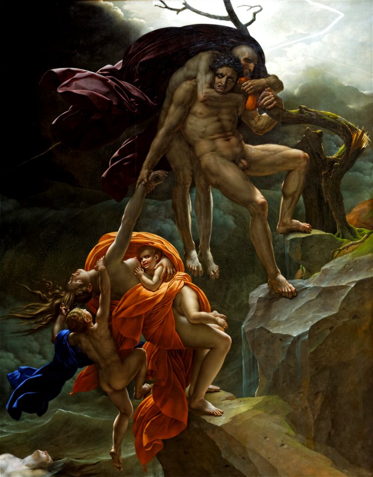 Une Scène de Déluge Girodet