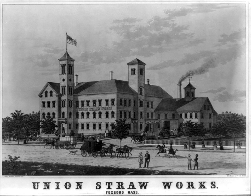 Union Straw Works, Foxboro Mass LCCN2004669119