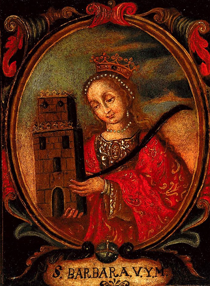Unidentified Puerto Rican Artist - Santa Barbara - 1996.91.9 - Smithsonian American Art Museum