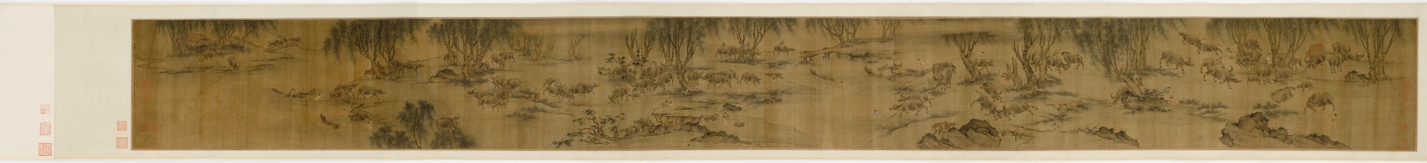 Unknown (Chinese) - Water Buffaloes and Herd Boys - 31.284 - Detroit Institute of Arts