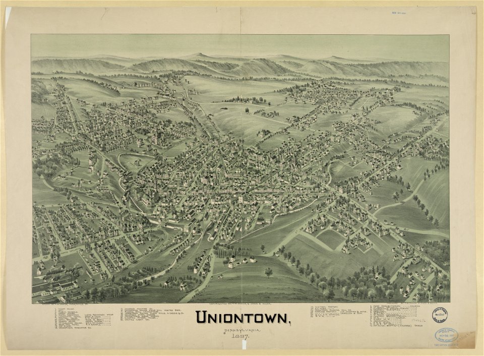 Uniontown, Pennsylvania, 1897 LCCN2003681832