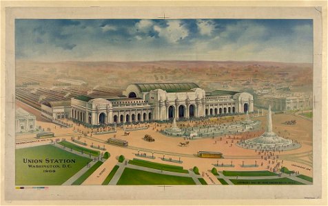 Union Station Washington, D.C. 1906 LCCN2006678337