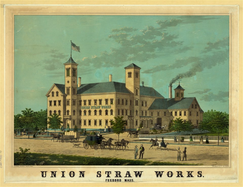Union Straw Works, Foxboro Mass. LCCN2004669119