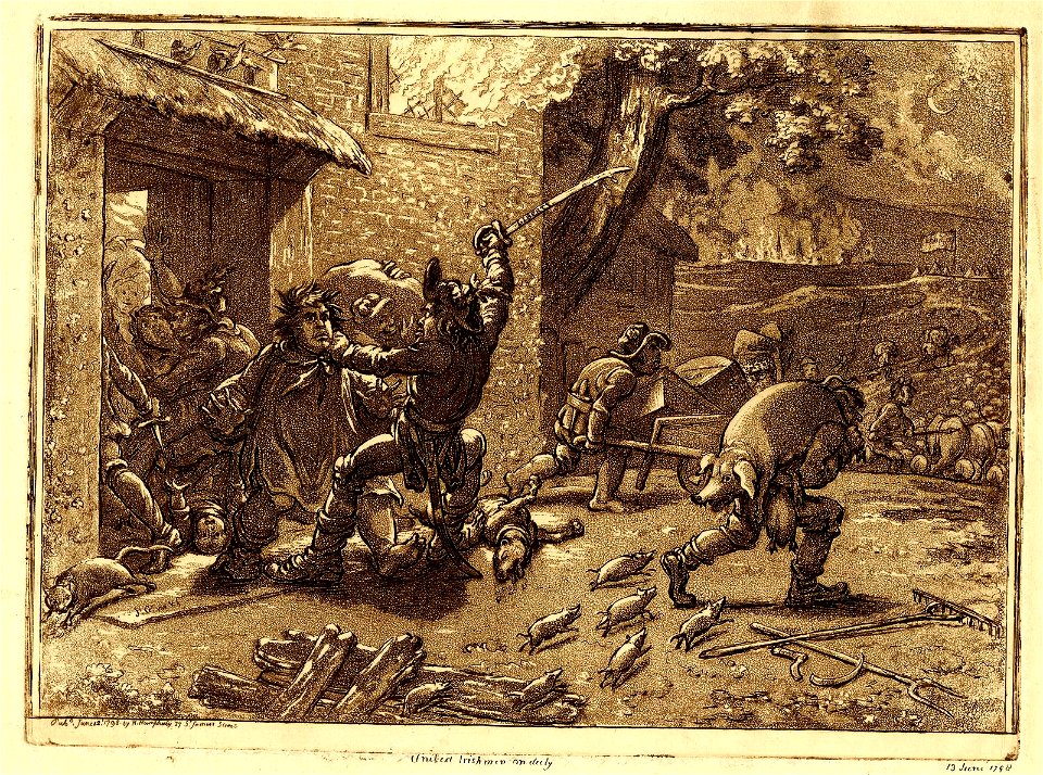 United Irishmen on duty (BM 1868,0808.13659)