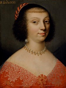 Unidentified artist, French, second half 17th century - Portrait of a Woman Wearing a Pearl Necklace - 65.2646 - Museum of Fine Arts. Free illustration for personal and commercial use.