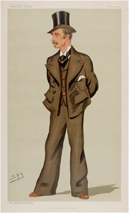 Robert Uniacke Penrose-Fitzgerald Vanity Fair 28 February 1895. Free illustration for personal and commercial use.