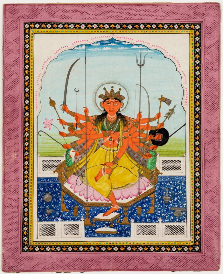 Unknown (Indian) - Durga - 71.306 - Detroit Institute of Arts