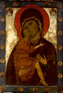 Unknow - The Mother of God of Tenderness of the White Lake - Google Art Project
