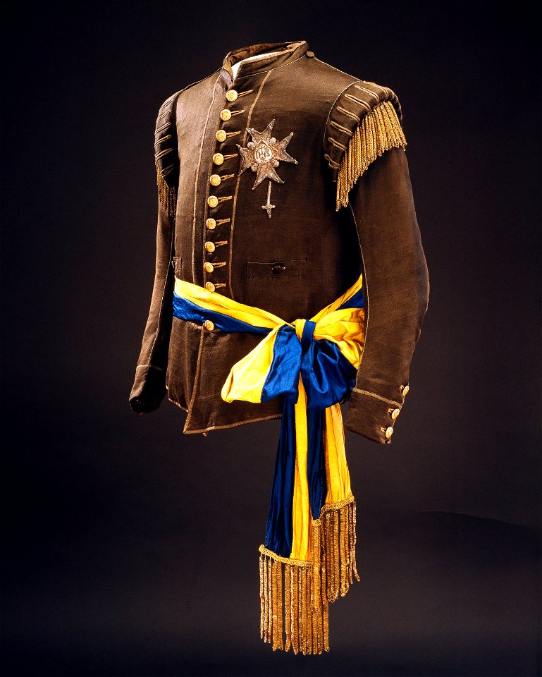 Uniformsjacka arméns flotta, från 1790 - Livrustkammaren - 39123
