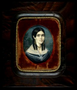 Unidentified Puerto Rican Artist - Joven criolla - 1996.91.18 - Smithsonian American Art Museum