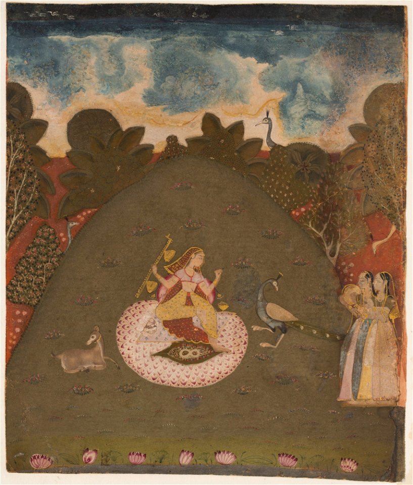 Unknown (Indian) - Gaura-Mallara Ragini (A Musical Mode) - 26.389.A - Detroit Institute of Arts