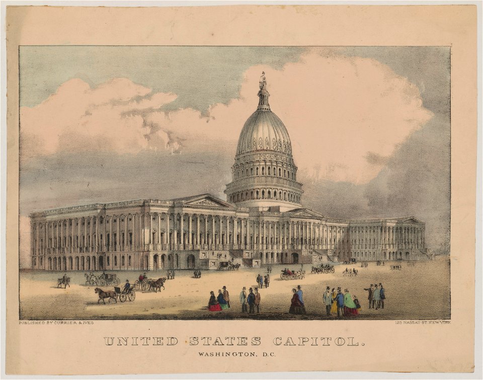 United States Capitol, Washington, D.C. LCCN95503151