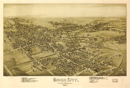 Union City, Erie County, Pennsylvania 1895. LOC 75696549