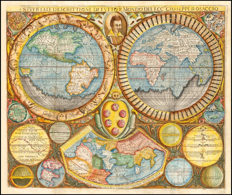 Universale Descrittione Di Tutto Il Mondo Del Eccte. Giuseppe Rosaccio