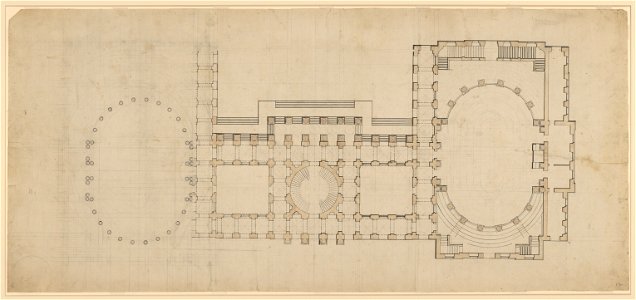 United States Capitol, Washington, D.C. Floor plan LCCN2002711946