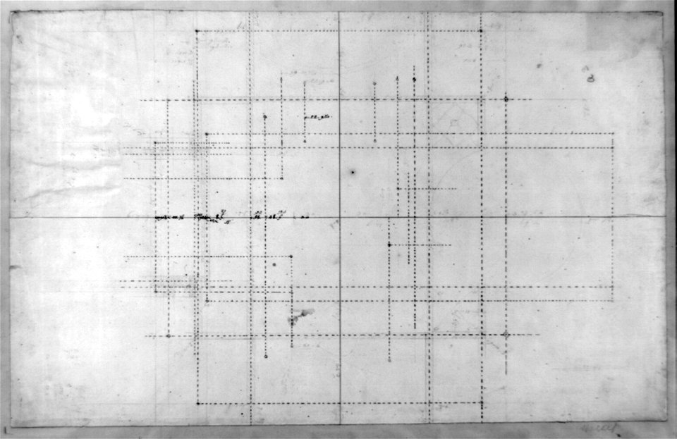 United States Capitol, Washington, D.C. Foundation plan LCCN2002711941