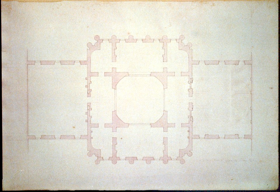United States Capitol, Washington, D.C. Second floor plan LCCN2002711948