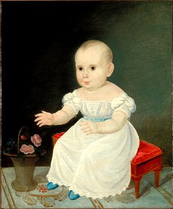 Unknown (American) - Baby - 81.834 - Detroit Institute of Arts. Free illustration for personal and commercial use.