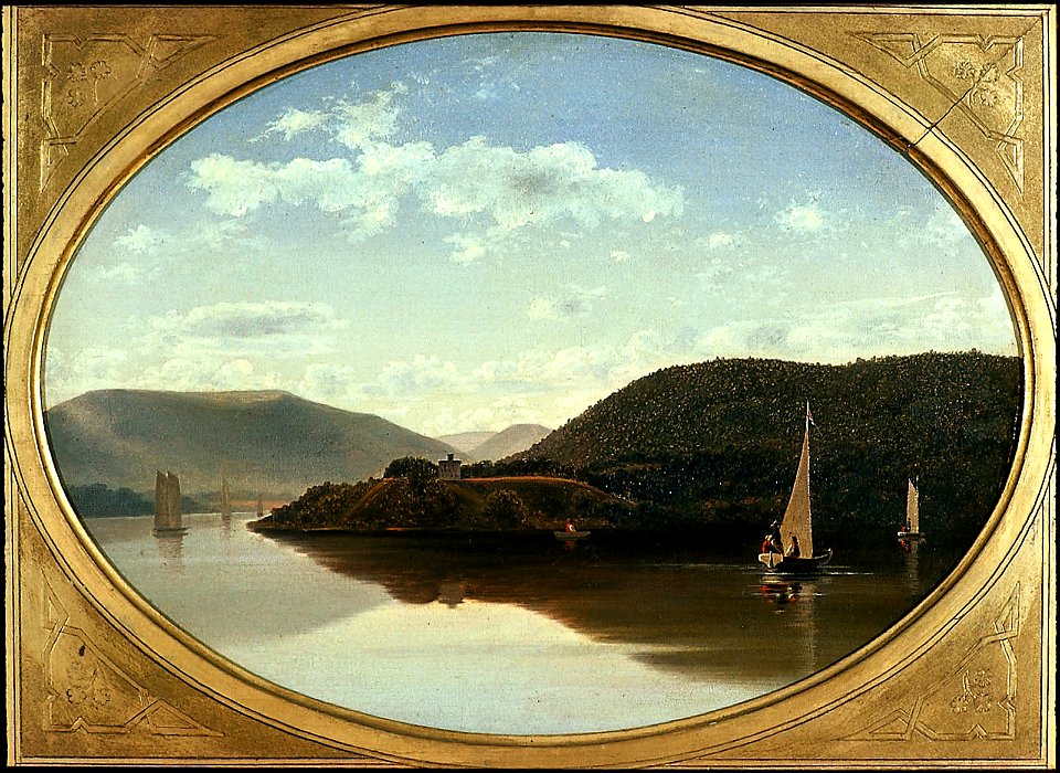 Unidentified artist, American, 19th century - View of West Point from above Washington Valley - 47.1192 - Museum of Fine Arts