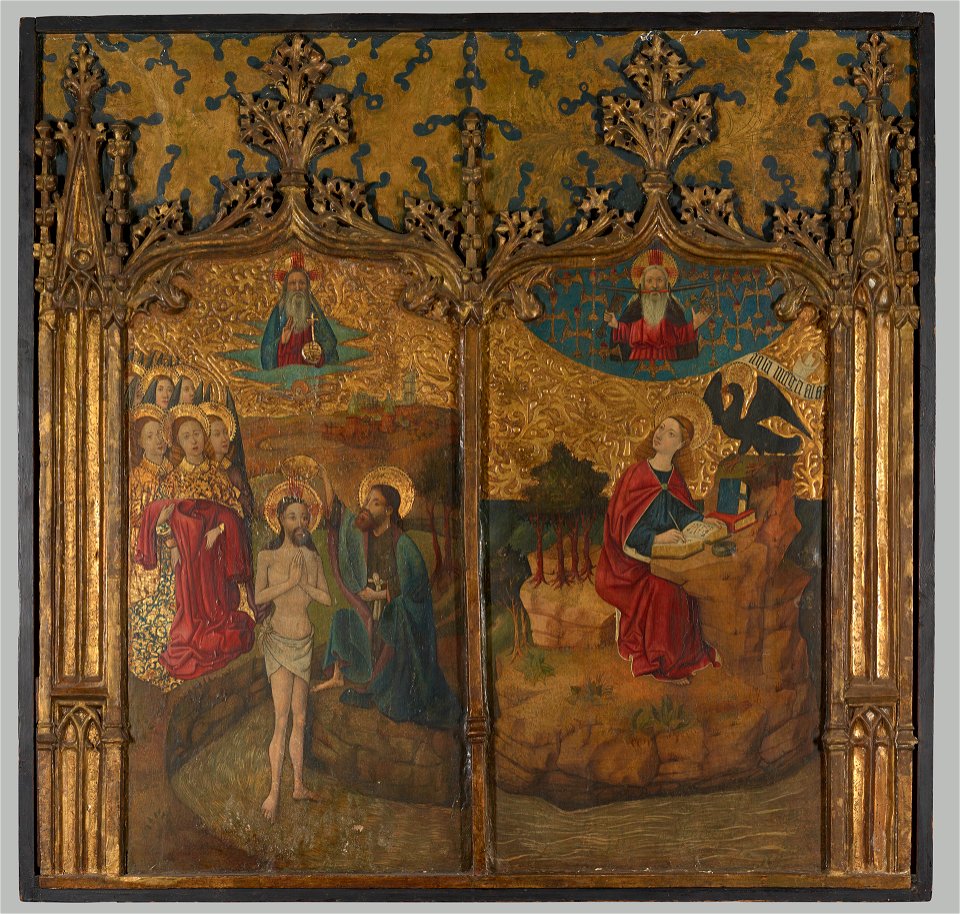 Unknow - The Baptism of Christ and Saint John - 1928.159 - Yale University Art Gallery