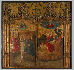 Unknow - The Baptism of Christ and Saint John - 1928.159 - Yale University Art Gallery