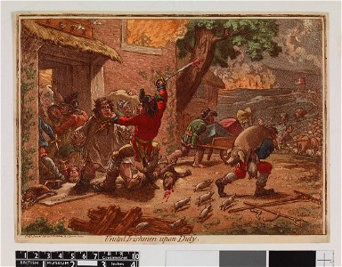 United Irishmen upon Duty (BM 1868,0808.6751)