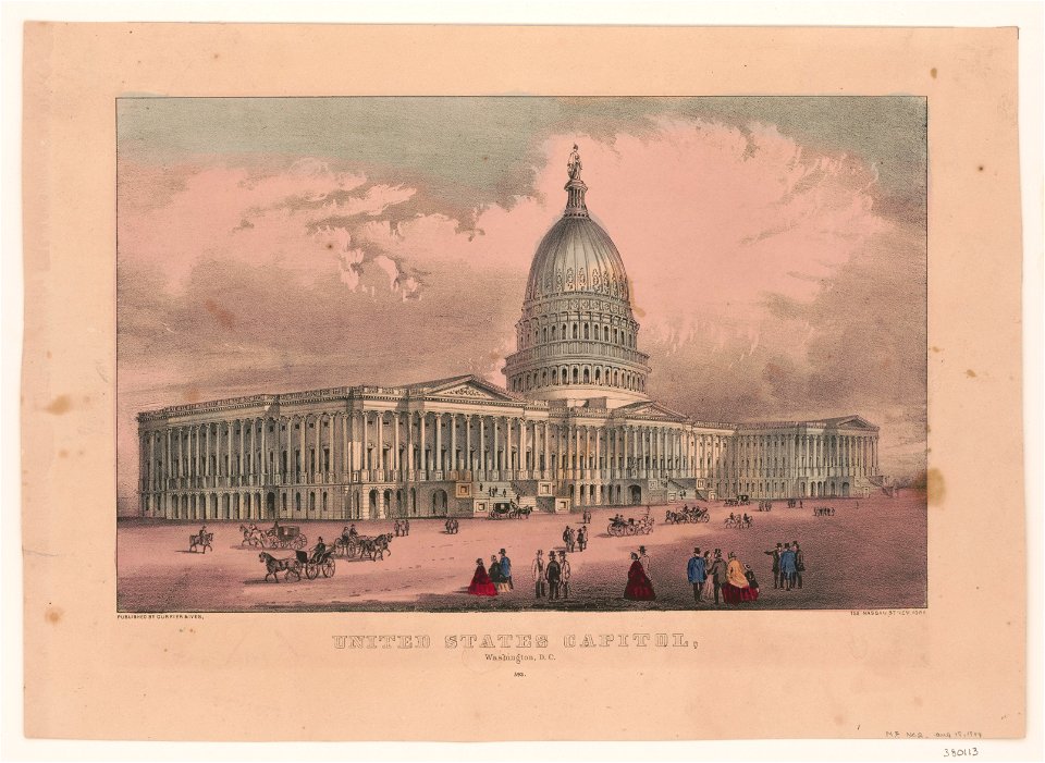 United States Capitol, Washington, D.C. LCCN2003652652