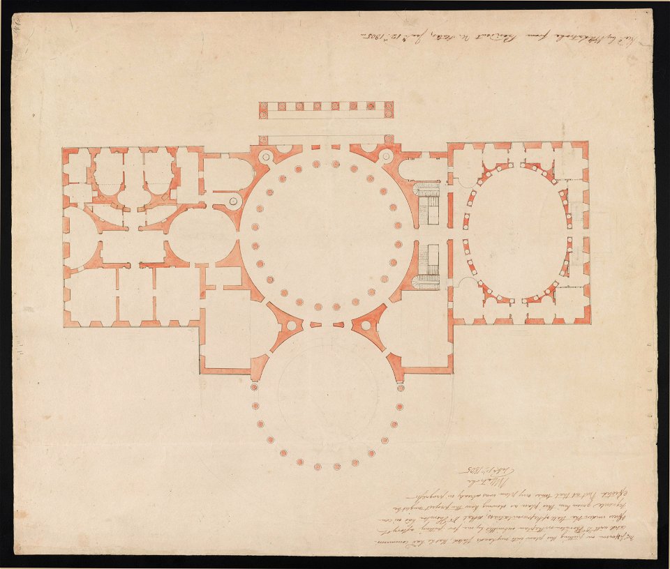 United States Capitol, Washington, D.C. Floor plan LCCN2002711976