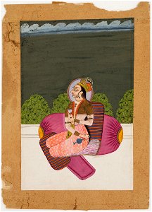 Unknown (Indian) - Portrait of a Lady - 71.324.A - Detroit Institute of Arts