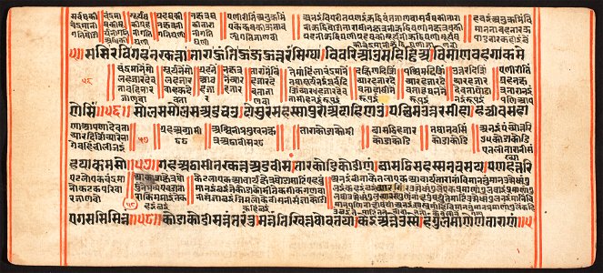 Unknown (Indian) - Tantric Manuscript, Sangrahani Sutra - 73.277.13A - Detroit Institute of Arts