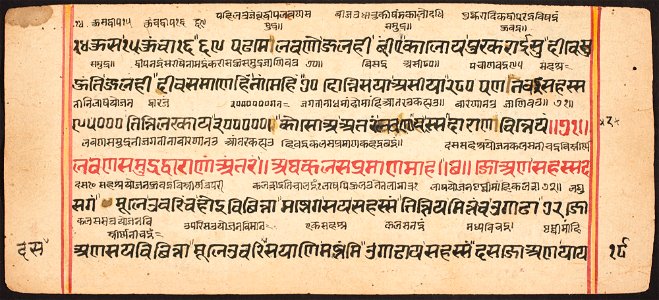 Unknown (Indian) - Tantric Manuscript Sangrahani Sutra - 73.294.18B - Detroit Institute of Arts