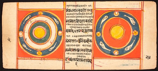 Unknown (Indian) - Tantric Manuscript Sangrahani Sutra - 73.294.24B - Detroit Institute of Arts