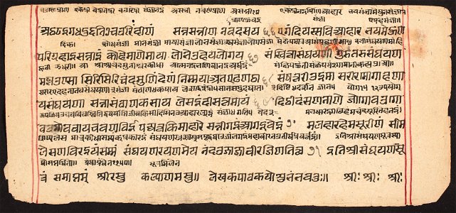 Unknown (Indian) - Tantric Manuscript Sangrahani Sutra - 73.294.71A - Detroit Institute of Arts