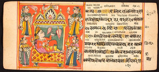 Unknown (Indian) - Tantric Manuscript Sangrahani Sutra - 73.294.34B - Detroit Institute of Arts