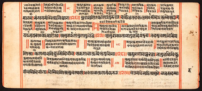 Unknown (Indian) - Tantric Manuscript, Sangrahani Sutra - 73.277.6B - Detroit Institute of Arts