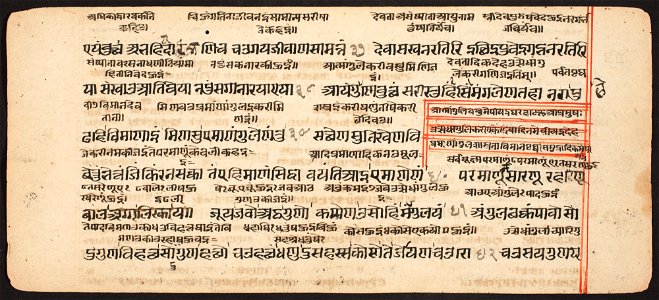 Unknown (Indian) - Tantric Manuscript Sangrahani Sutra - 73.294.68A - Detroit Institute of Arts