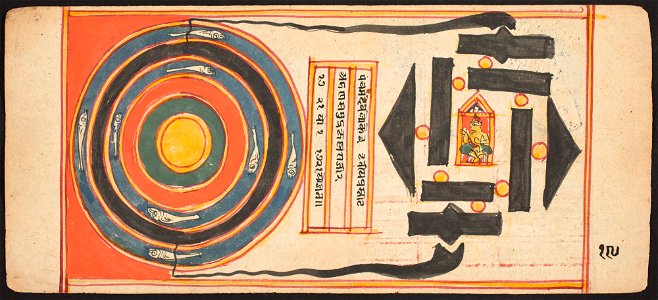 Unknown (Indian) - Tantric Manuscript Sangrahani Sutra - 73.294.19B - Detroit Institute of Arts