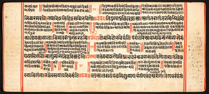 Unknown (Indian) - Tantric Manuscript, Sangrahani Sutra - 73.277.18A - Detroit Institute of Arts