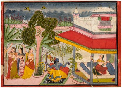 Unknown (Indian) - Krishna, Radha and Gopis - 71.333 - Detroit Institute of Arts