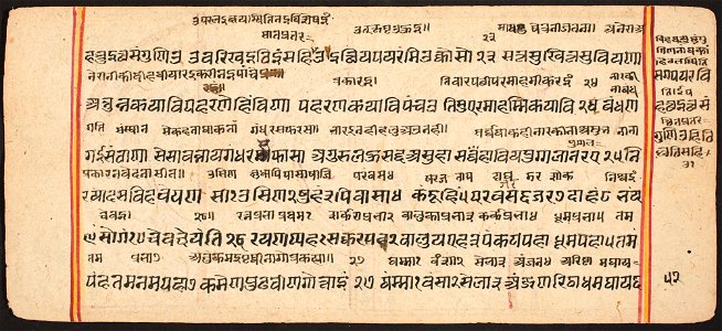 Unknown (Indian) - Tantric Manuscript Sangrahani Sutra - 73.294.52B - Detroit Institute of Arts