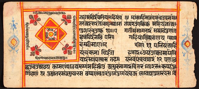 Unknown (Indian) - Tantric Manuscript Sangrahani Sutra - 73.295.4A - Detroit Institute of Arts